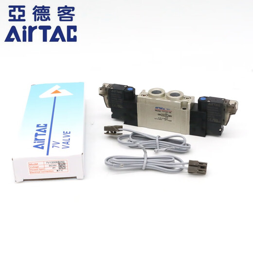 亚德客（AIRTAC）电磁阀 SY5220 7V120-06-B/A/F/J-050 7V12006B0 7V12006B050DC24 7V12006A050AC220V