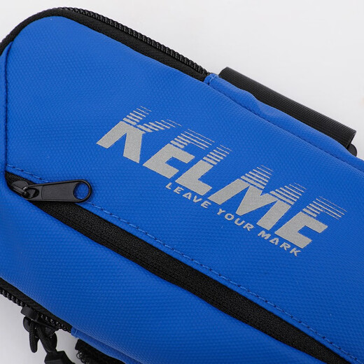 KELME running mobile phone arm bag men's and women's sports fitness equipment arm arm storage bag arm cover blue one size