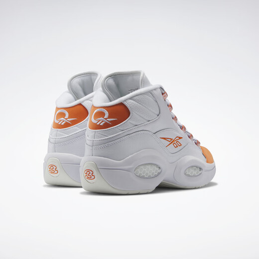 Reebok锐步男女QUESTION MID橙脚趾复古运动实战篮球鞋 HR1049 42