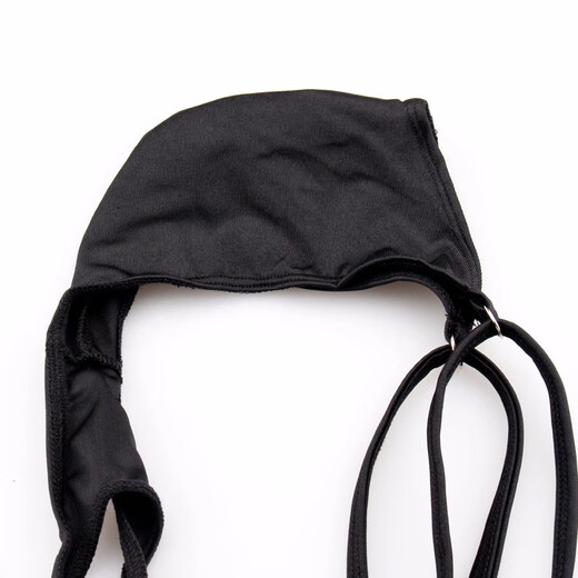 Men's sexy underwear, sexy underwear, T-string, exposed hair, uniform, tempting pants, no need to take off, see-through punishment, suspender-type adjustable one-piece thong 7199