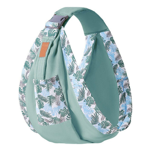 
Baby straps, newborn horizontal slant straps, baby holding artifact, front-held baby skull, mother feeding, multi-functional breastfeeding towel covering clothes, sleeping artifact, summer breathable, glass green* cloth style
