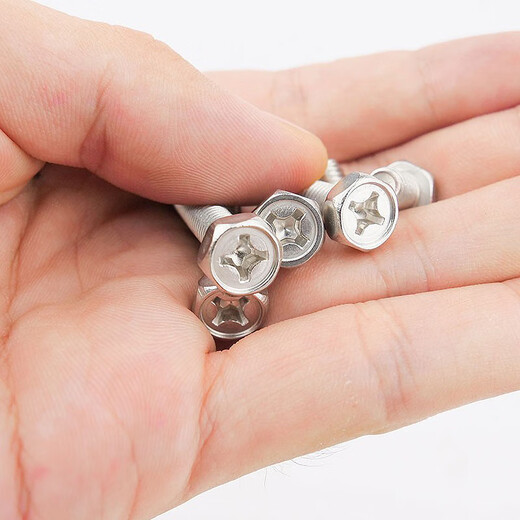 Hethdigg JG-683 304 Groove de acero inoxidable Groove Machine Hexagonal Machine Tornillos Tornillos de perno hexagonal externos GB29.2 M6*10 (100 piezas)