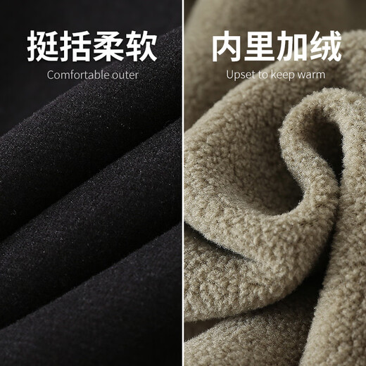 Fengxiao middle-aged and elderly autumn and winter trousers for mothers, spring and autumn large size warm trousers for the elderly and ladies, autumn clothing, velvet and thickened women's trousers