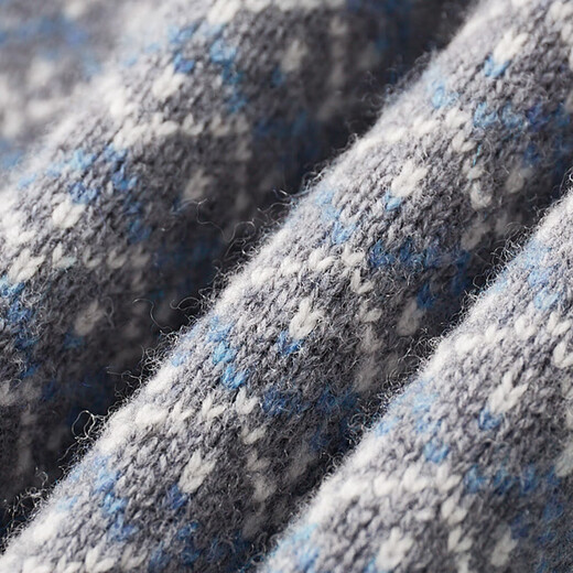 Ordos Citys neuer purer Kaschmirpullover für Herbst und Winter, Herren -Halbschildkragenpullover -Pullover -Pullover -Pullover -Pullover, offizielles Geschäft Flaggschiff 1980 Gray 3XL
