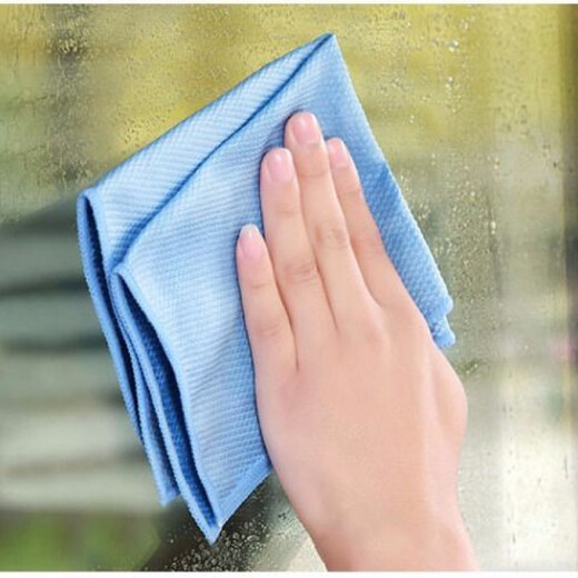 Carole fish scale rag thickened and enlarged rag kitchen large dishwashing handkerchief glass scouring pad cleaning cloth hotel dishwashing 4 pieces 50*40cm