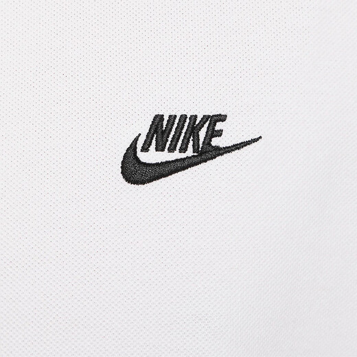 Nike Nike Мужская рубашка поло с короткими рукавами Новая простая и удобная спортивная футболка FN3894_100 Белый (Европа S