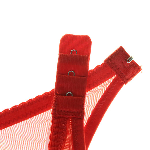 Hermosa casa de chicas Garters Europeas y Americanas Sexy Lace Transparent Garters 44000W Red S
