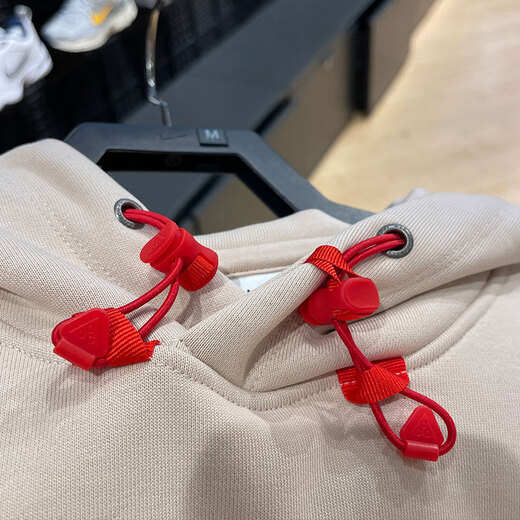 耐克（NIKE）卫衣男装春秋季新款运动服加绒保暖男士连帽上衣套头衫FZ6193-126 FZ6193-126沙堆白加绒 M