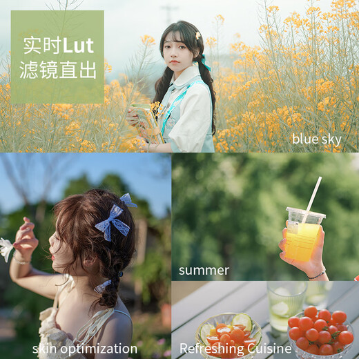 Panasonic S9 (20-60mm F3.5-5.6) kit (Panasonic) full-frame mirrorless camera, real-time Lut filter direct output, connect to the app for fast sharing, gray silver