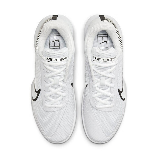Nike (Nike) Zoom Vapor Pro Men and Women Hard Court Hard Tennis Shops Competity Sneakers Barefoot 2023 Australian Open Spring New Model [Modelo de hombres] DR6191-101 White and Black 40 (comuníquese con el servicio al cliente)