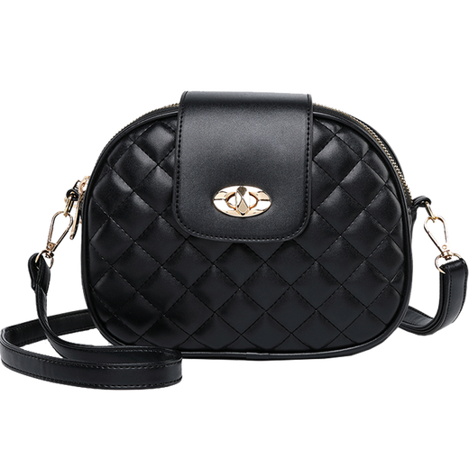 Kedanni Frauenbag Europäische und amerikanische Mode dreischichtige Umhängetasche Diamant-Form Crossbody Women's Bag Geburtstag Muttertag Valentinstag Geschenk Schwarz