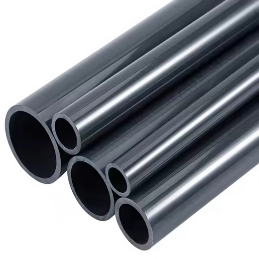 Tie Luo Wei PVC-u chemical pipe water supply pipe drainage pipe acid and alkali resistant plastic pipe 4 meters dark gray DN200