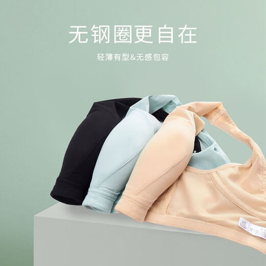 Sugar Grain Off Code Clearance/50% Off Flash Sale Sugar Grain Large Size Bra Sleeping Traceless Sports Home Japanese Underwear for Fat Women Black-Anti-expansion 90BCD