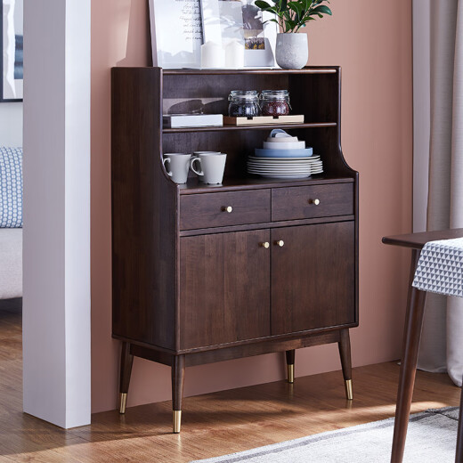 Aibiju Nordic solid wood sideboard simple modern multi-functional tea cabinet home cupboard storage cabinet living room storage cabinet