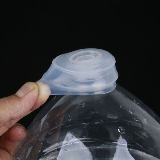 Rose plastic drinking water bucket lid, bucket lid, pure water bucket, silicone smart lid, reusable water dispenser large and small bucket, dust-proof lid, small bucket (special for inserting the suction pipe) (1 piece