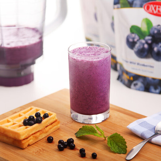 Jingxiansheng OXFORD wild blueberries imported from Canada frozen blueberries 1500g Oxford brand