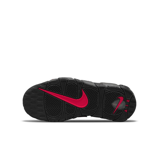 Nike (Nike) Frauenschuhe 2025 Sommer Neue Luft mehr UPTEMPO PIPPEN Schockabsorbierende Basketballschuhe große Kindersport- und Freizeitschuhe DH9719-200 Schwarz, Weiß und Rot 39