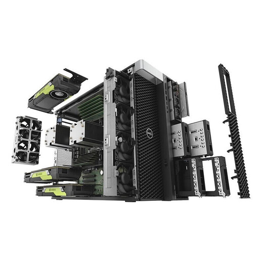 戴尔（DELL） PrecisionT7920图形工作站服务器有限元深度学习模拟仿真三维建模电脑主机 金牌1颗6230R 26核52线程 主频2.1G 16G/256G固态+2T/T1000-8G显卡
