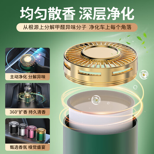 Yashibid Car Aromatherapy Removes Odor and Lasts Fragrance Car Perfume Aromatherapy Car Ornaments Gardenia