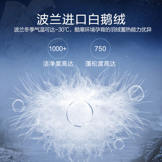 Mercury Home Textiles Quilt Duvet Imported from Poland 95% White Goose Down Infant and Toddler Class A Antibacterial and Anti-mite Goose Down Quilt Winter Quilt Winter Quilt (95% Polish White Goose Down/Class A Antibacterial) 120 150cm (Adapted to 1.0m bed kit)