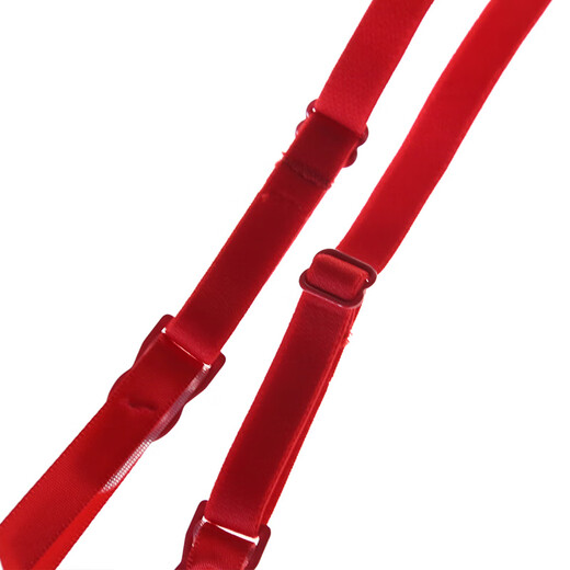 Hermosa casa de chicas Garters Europeas y Americanas Sexy Lace Transparent Garters 44000W Red S