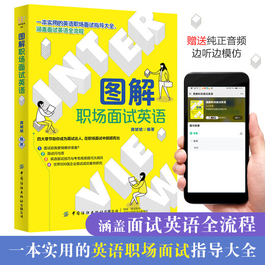 Illustration d'un entretien sur le lieu de travail en anglais