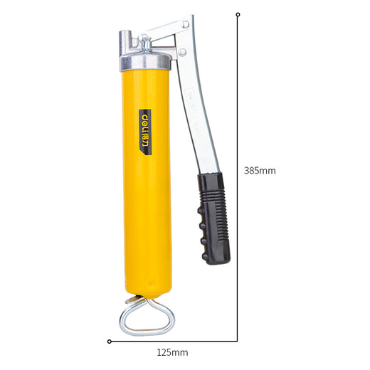 Deli 400CC high-pressure manual labor-saving butter gun butter gun high-pressure oil injector soft and hard tube butter 4500psi