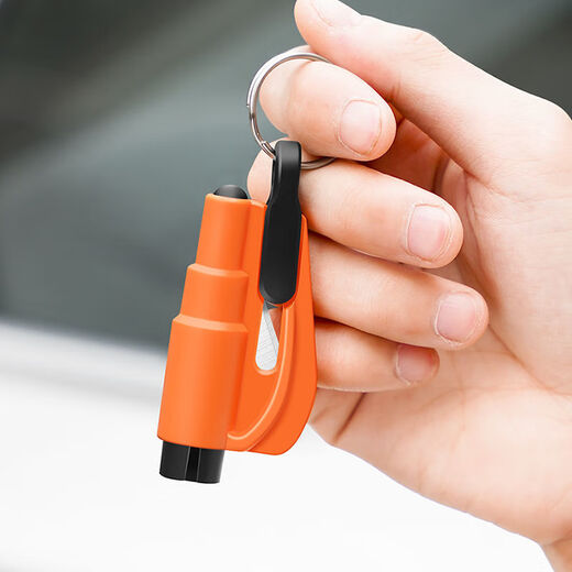 Car safety hammer, escape hammer, one-second window breaker, car broken glass, car multi-functional self-defense life-saving hammer, safety hammer, random color, 1 piece
