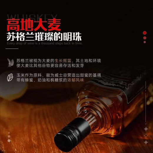 PASSTON British Foreign Liquor 40 Spirits Jeka Whiskey Novice Bartender Base Cocktail Coke Barrel Double Sticks 700ml