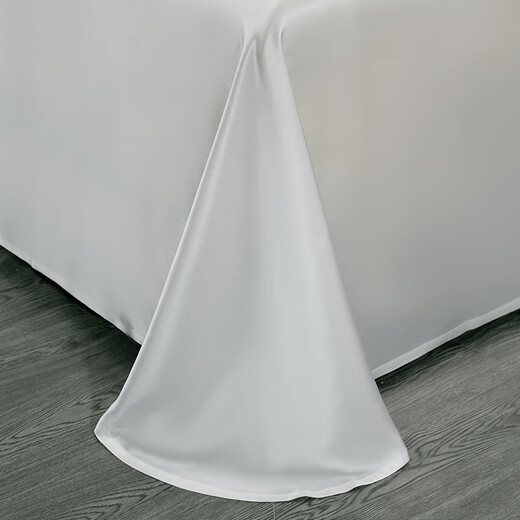 Shibeini High-End Sticked Seidenviertes Set 100% Mulberry Seiden Schwergewichtig 25mmi Home Textile Seide Bettwäsche Set Pfirsichblüte fließend Wasser 3881 [angepasst 5 bis 7-Tage-Versand] 2,0-Meter-Bettblatt Style [Quilt Cover 220x240]