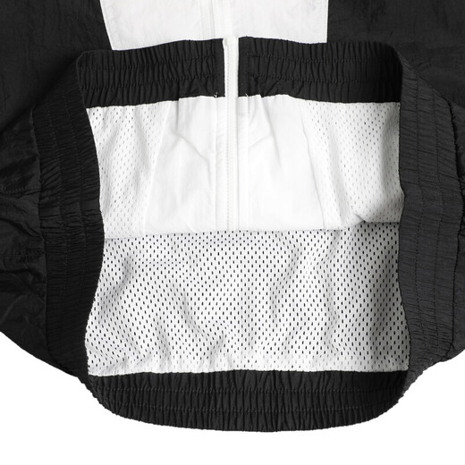 Nike (Nike) Veste masculine Spring and Automne Nouvelle-Fashion Sportswear Veste respirante confortable Top Contord Clothing CK2218-010 AV9756-100 / Blanc et Black Splicing XL