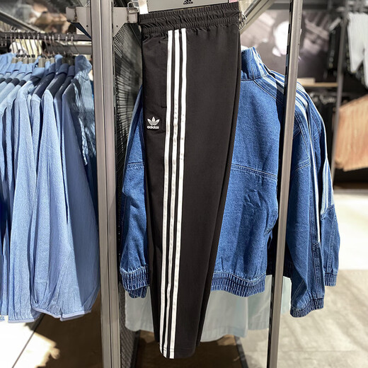 
Adidas (adidas) clover pants for women's summer new sports pants loose casual woven cropped pants GK6169 GK6169 black XXS -30