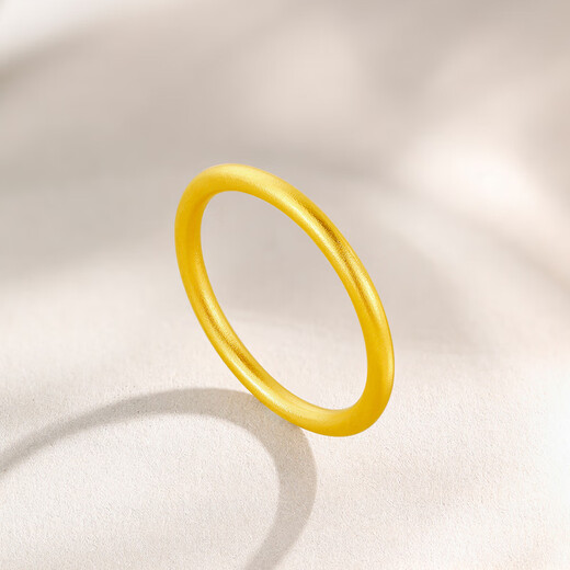 Saturday Blessing Pure Gold 999 Gold Ring Women's Ring Birthday Gift Price A0110912 No. 12 Approximately 1.72g