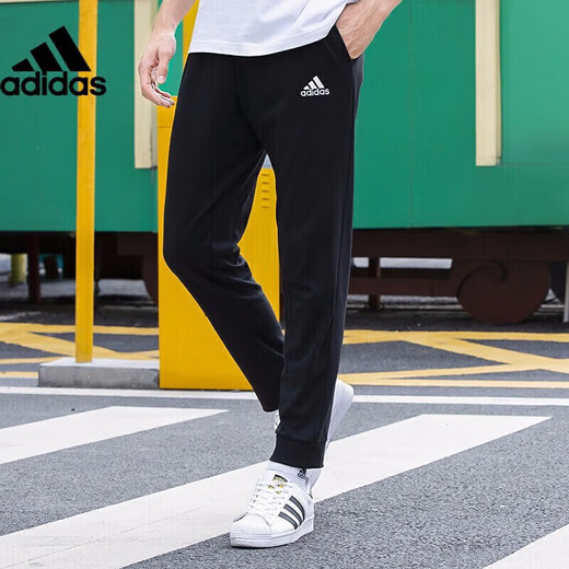 Adidas adidas Männer Sportset 24 Herbst Neuer runder Nackenpullover Pullover Casual Hosen zweiteiler GP1838+GK9226 XL
