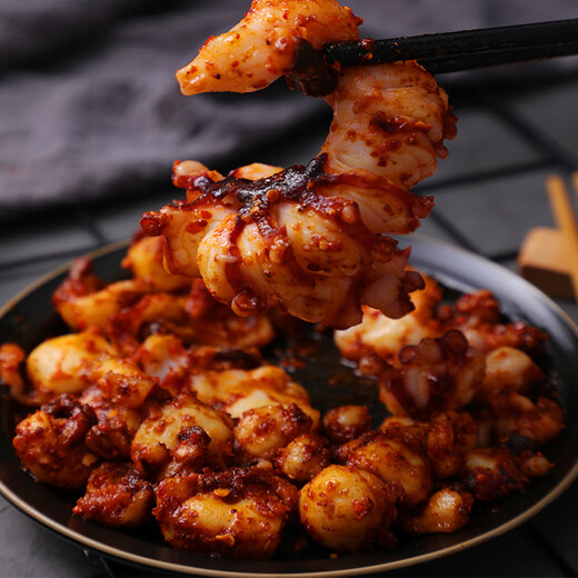 Fresh frozen squid tentacles 350g 3-5 pieces large octopus squid legs BBQ hot pot ingredients seafood aquatic products
