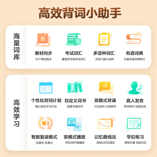 Youdao NetEase Youdao electronic word card M6 word memorization artifact ink screen electronic dictionary word memory artifact college entrance examination word machine portable learning machine