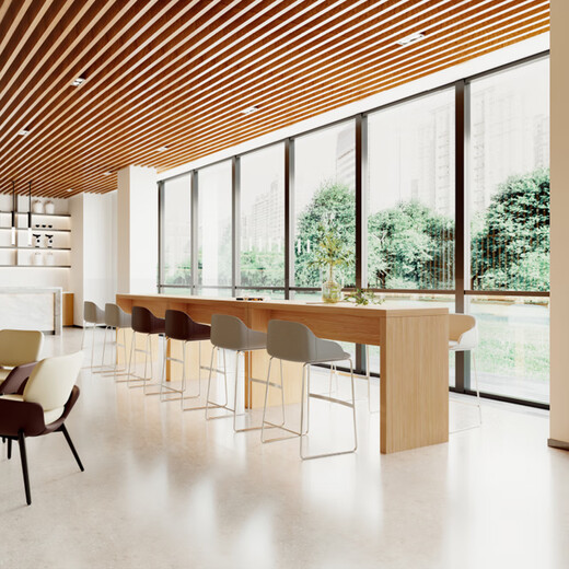 
Yueshan Nordic light luxury high-leg table commercial bar 1000*500*1050
