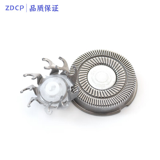 ZDCP适用超人剃须刀头配件充电线RS7375 RS7376 RS7372RS7371刀网刀片上盖支架卡门边框头部总成充电器 1刀1网