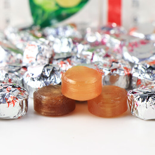 Jinshu Tea Sugar Bayberry Jasmine Tea White Peach Oolong Lemon Black Tea Grapefruit Green Tea Fresh Breath Hard Candy Candy Snacks Bayberry Jasmine Tea Flavor 4 boxes (about 48 pieces)