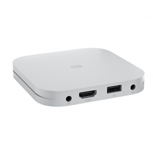 Xiaomi Box 4s Voice WiFi Network Set-top-top Box amélioré Edition à l'étranger HD TV Box Home 4 Generation 4C / Overseas Edition / De nombreuses fonctions disponibles à l'étranger Standard officiel