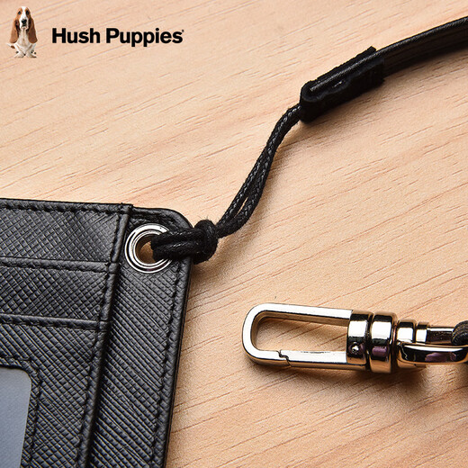 暇步士（Hush Puppies）卡包男超薄证件包便携银行卡包多功能防盗卡片包生日礼物礼盒装