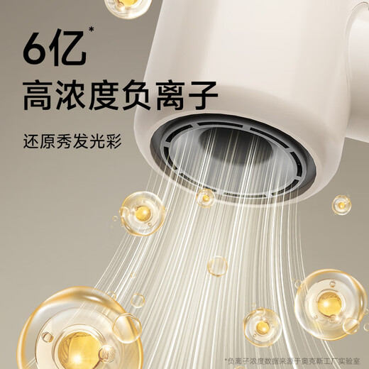 AUX hair dryer, household high-speed hair dryer, high wind power, quick drying, leafless low-noise hair dryer, negative ion hair dryer, leafless hair dryer, a must-have for travel