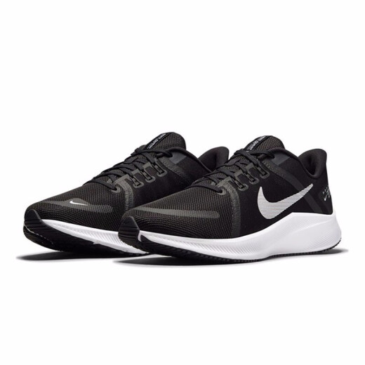 耐克（NIKE）跑步鞋男鞋春季新款气垫耐磨缓震轻便时尚舒适百搭休闲透气运动鞋 DA1105-006 /黑白 QUEST 4 40