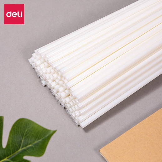 得力（deli）铆管热熔管GB700 14666 14667 14660S 3884S凭证装订机柳管 GB101丨Φ5.8×300mm/100根