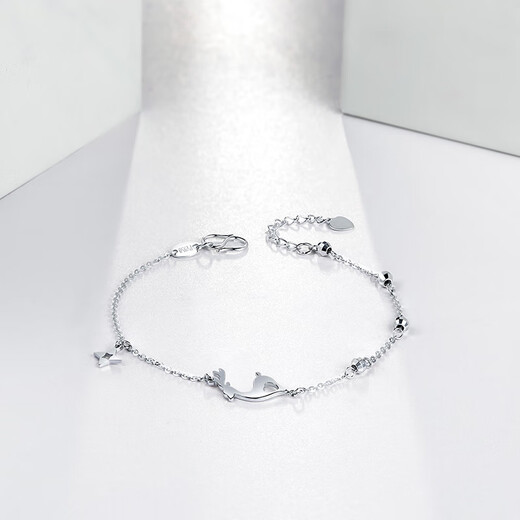 Saturday Fortune (ZLF) PT950 Platinum Bracelet Women's Yulu You You Bracelet Platinum Bracelet T Sold Out 16+2cm-2.95g PT950