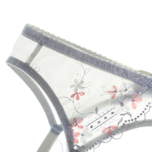 Belles jarretières de maison de filles jarretières transparentes en dentelle européenne et américaine 44000w gris m