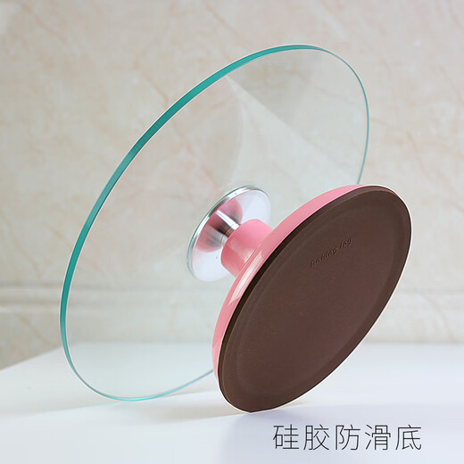 PORINCE Cake Turntable Glass Decoration Table Rotary Table Birthday Decoration Tray Baking Tools Full Set Home 12-inch Novice 8-piece Set