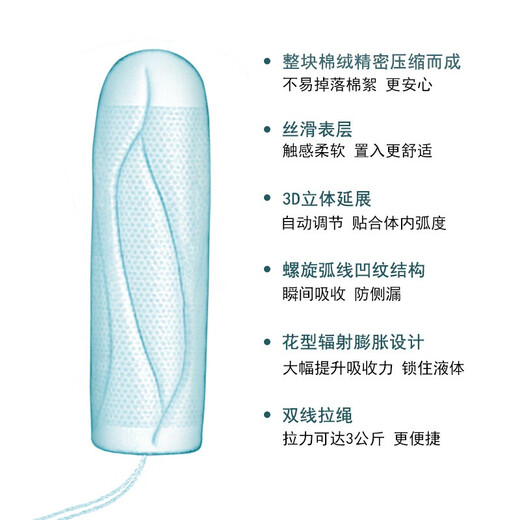 o.b.Tampons Refreshing, comfortable, convenient and easy to replace built-in sanitary napkins Original German ob tampons Normal type*3 boxes