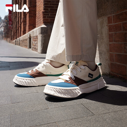 
FILA official Sichuan shoes FOSSO men's shoes canvas shoes casual shoes 2025 spring and summer sports shoes small white shoes thick sole