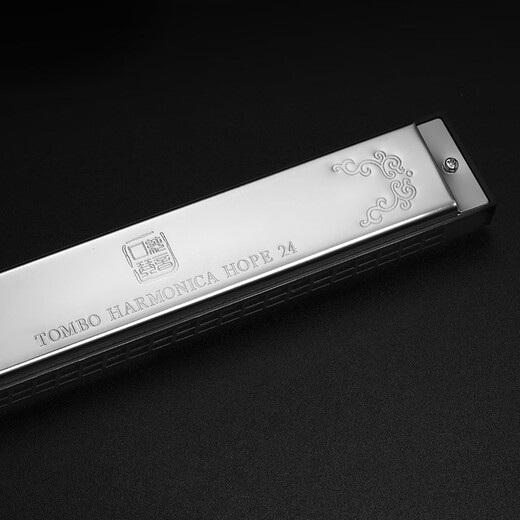 Tombo Tongbao 6624p Pure Tone Полифоническая гармоника 24-луночная профессиональная производительность начинающего детского самообучения подарка с 24 лунка
